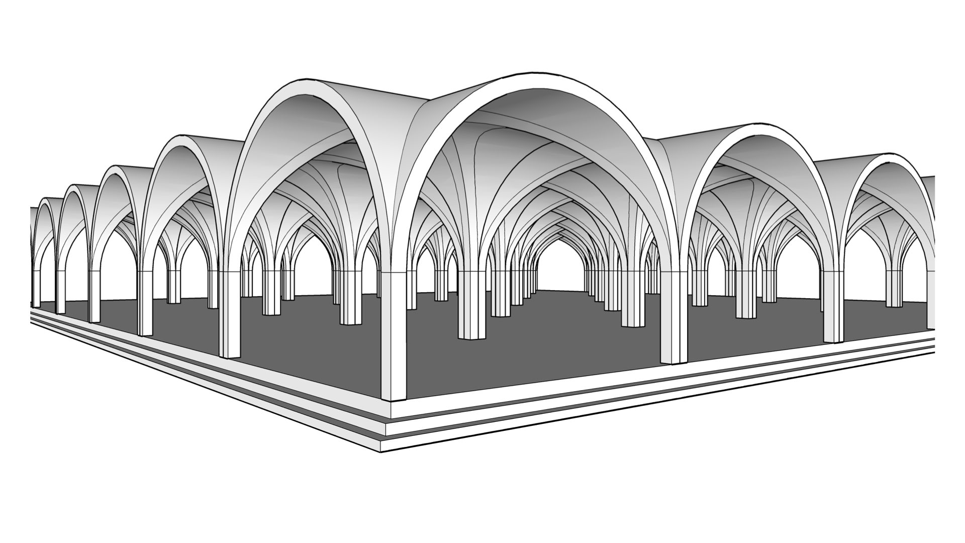 拱形结构造型